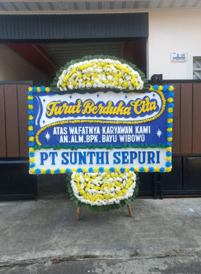 Papan Bunga Duka di Apalapsili